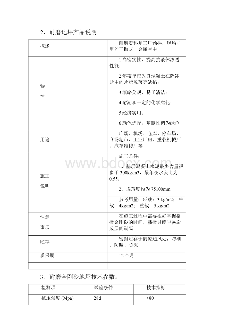 金刚砂+耐磨硬化地坪施工方案之欧阳史创编.docx_第2页