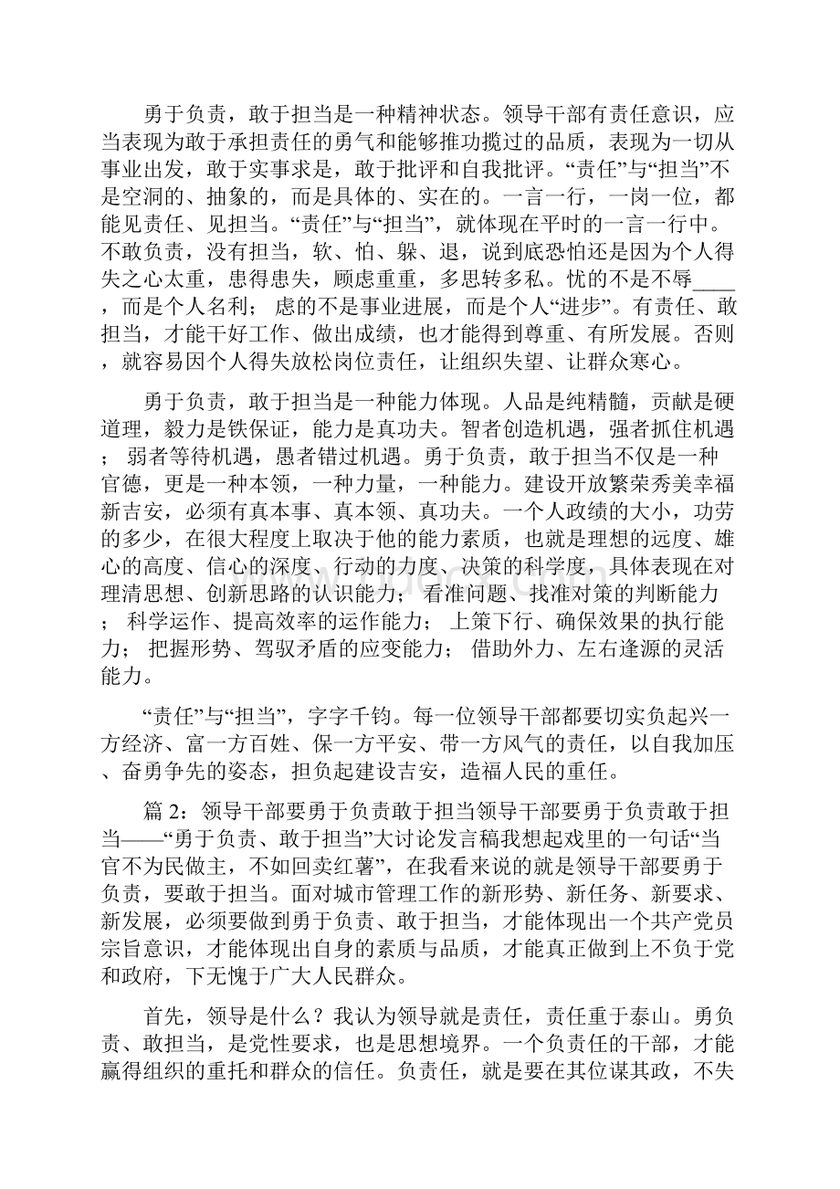 敢于担当方面整改措施共.docx_第2页