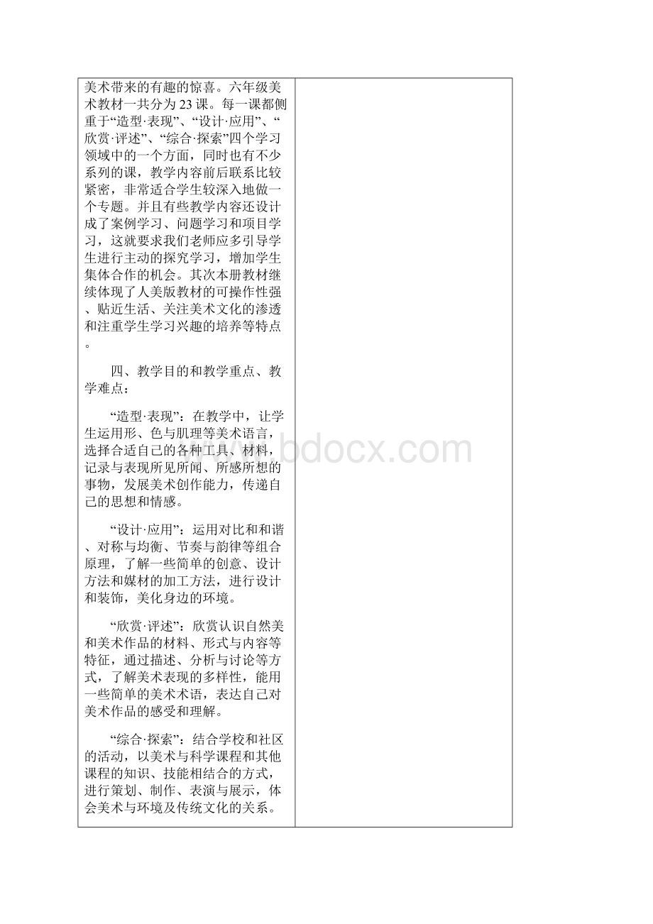 人美版六年级下册美术全册教案.docx_第2页