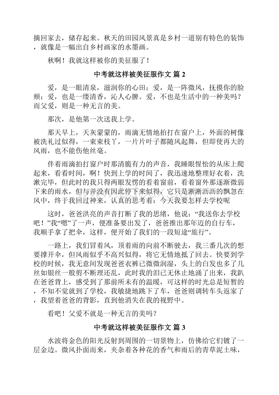 中考就这样被美征服作文.docx_第2页