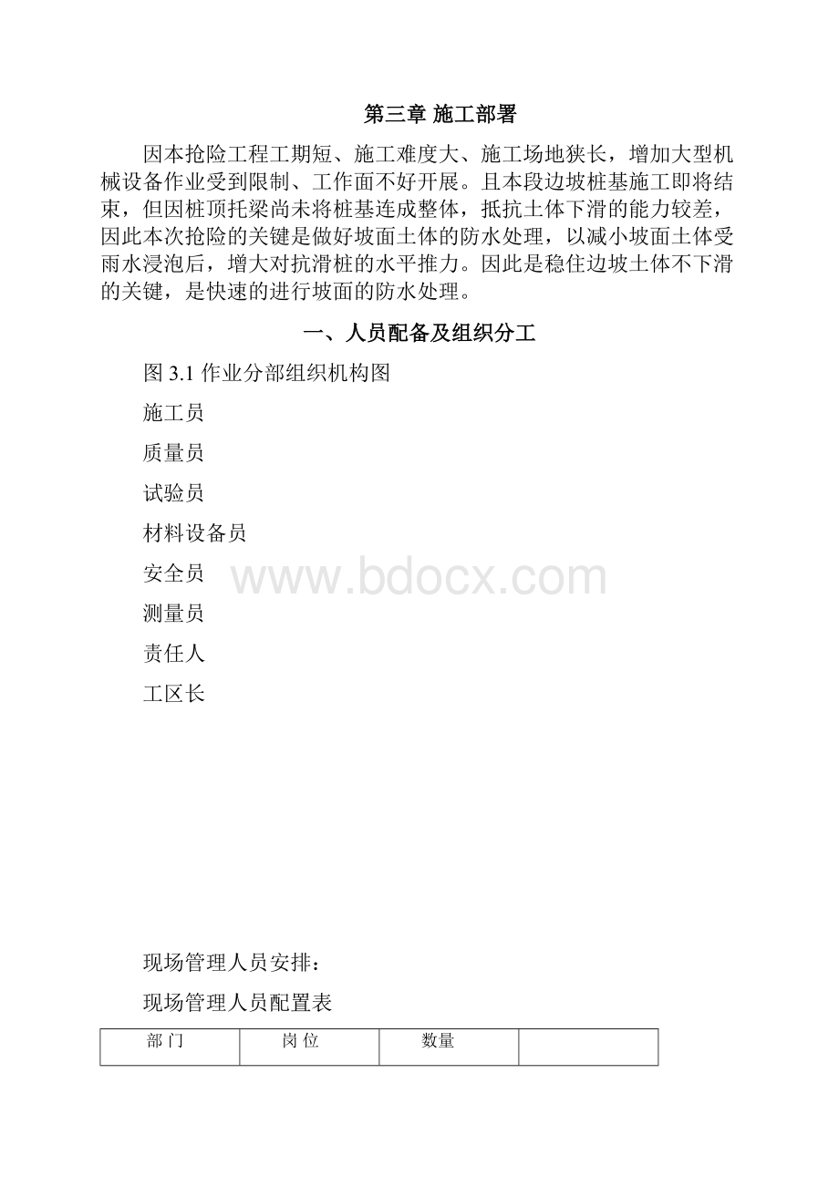 山体滑坡抢险专项工程施工组织设计方案.docx_第3页