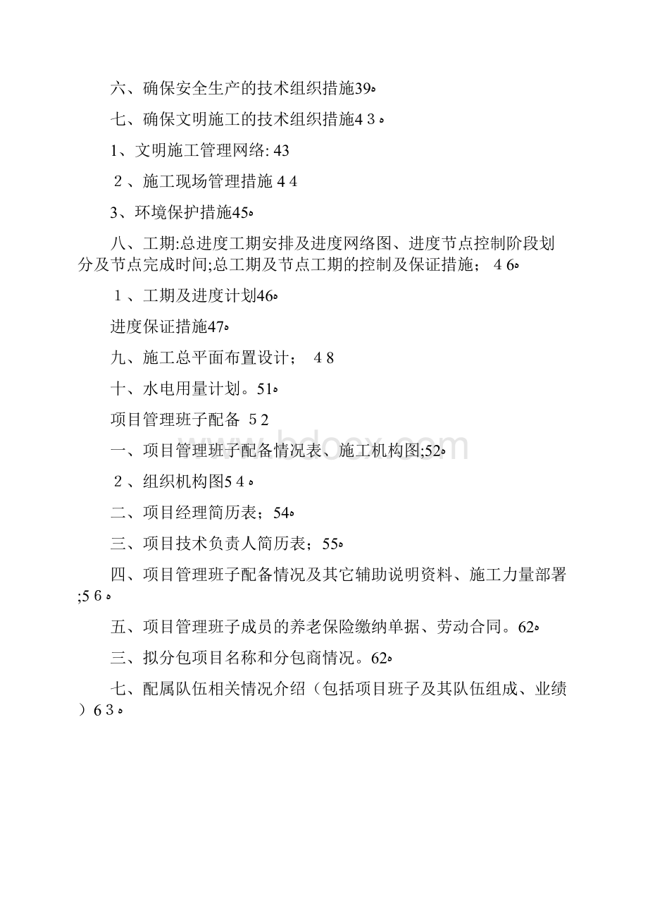 山东省济南卫生学校新校区内市政及广场景观工程施工投标文件施工组织设计.docx_第2页