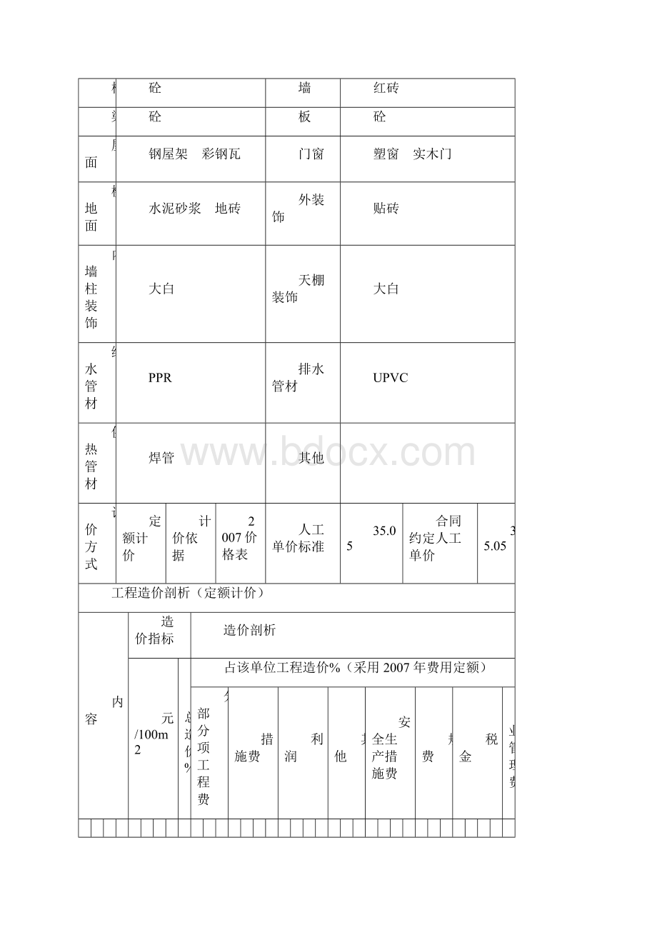 牡丹江市建筑安装工程造价经济指标分析.docx_第2页