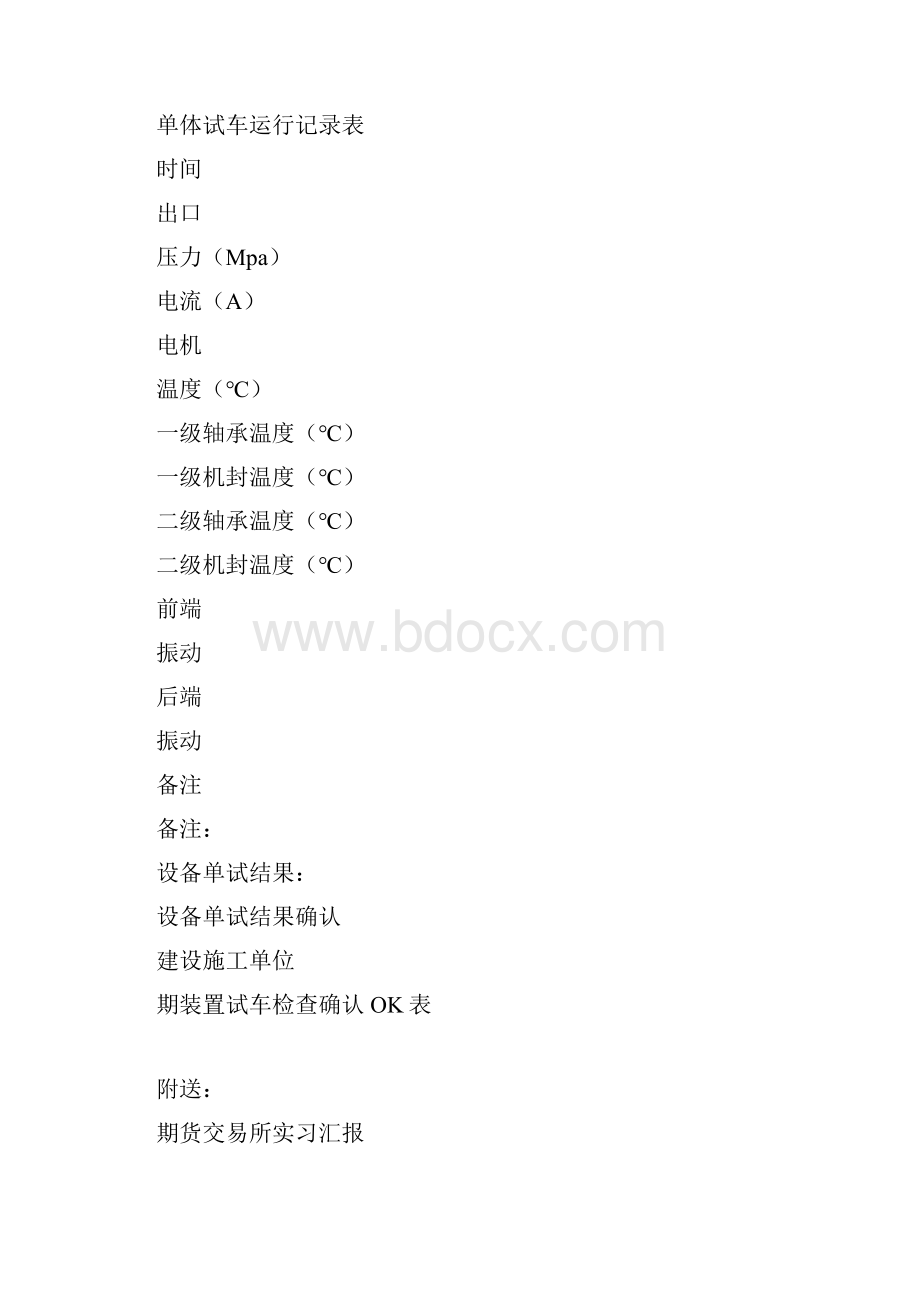 期装置试车检查确认OK表完整版.docx_第3页