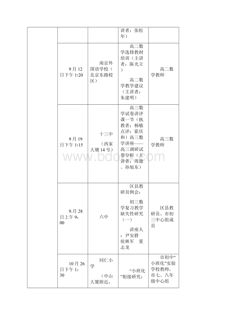 面对高考南京市教研室中学组学年度第一学期.docx_第3页