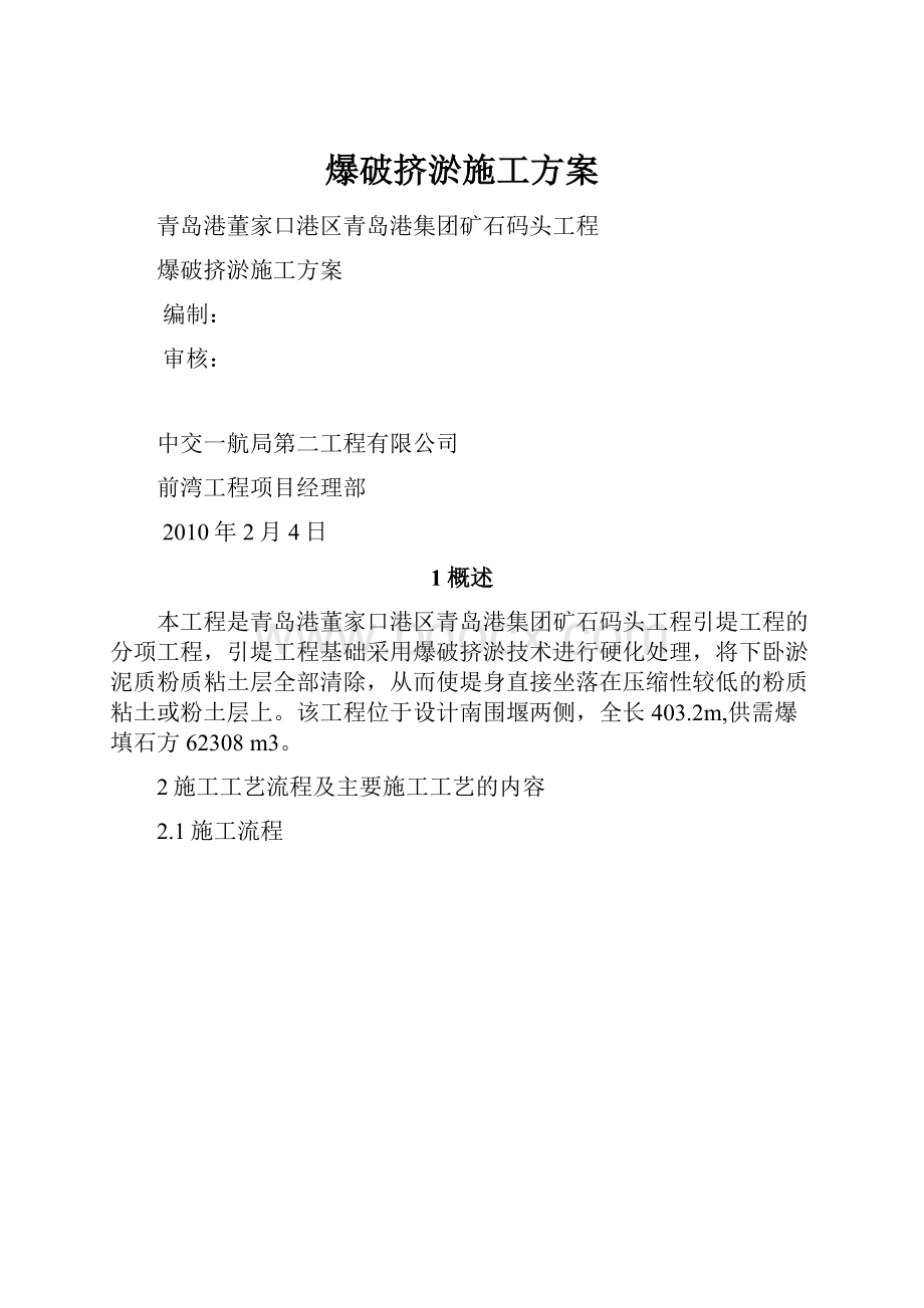 爆破挤淤施工方案.docx