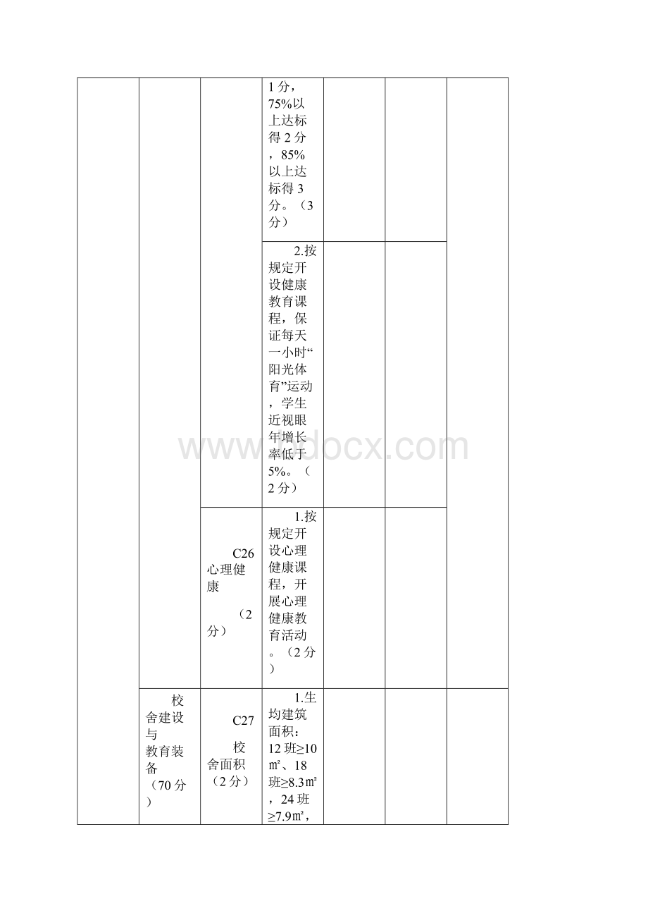 中小学打分表.docx_第3页