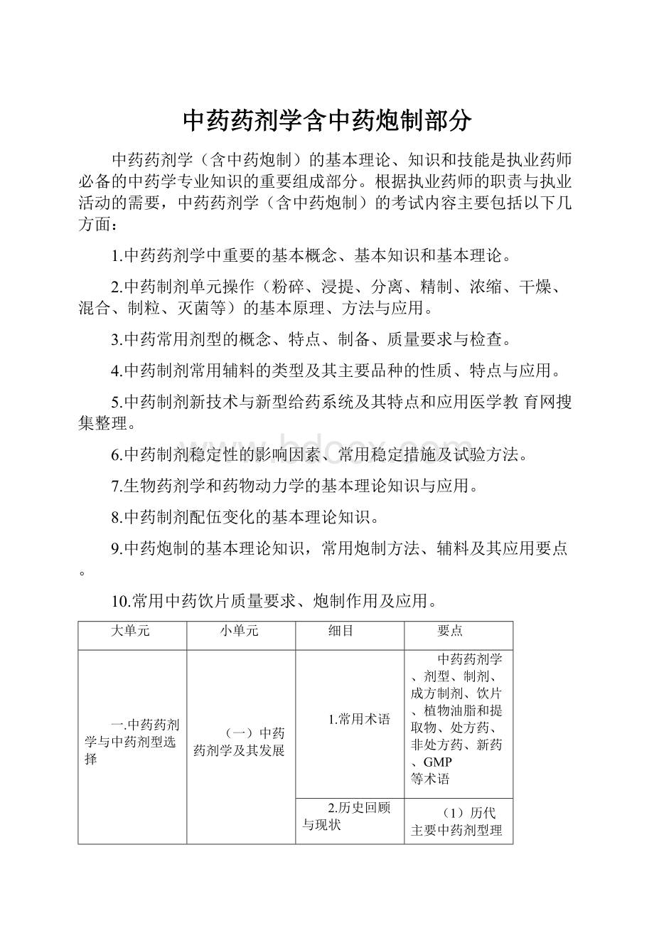 中药药剂学含中药炮制部分.docx_第1页