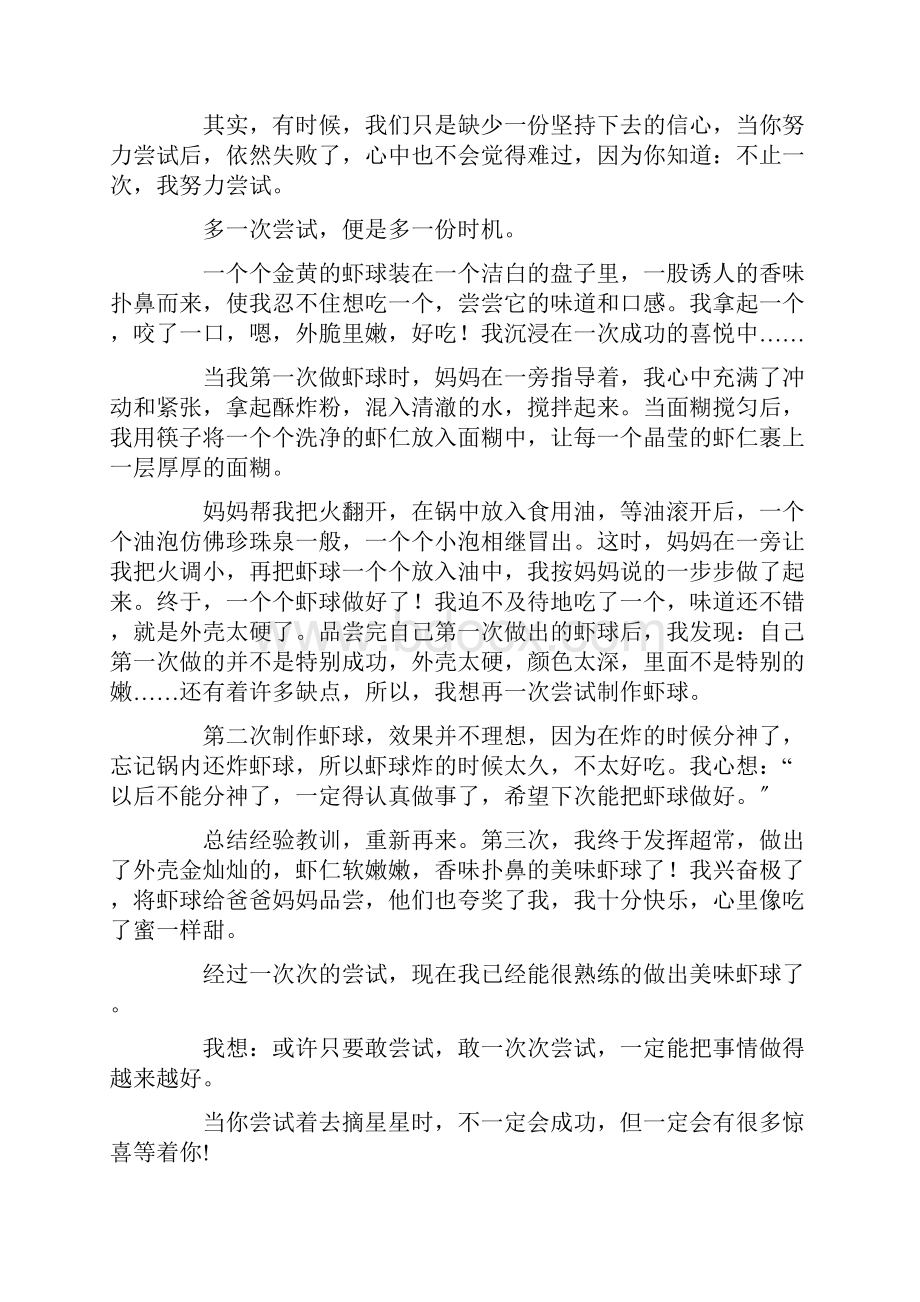 不止一次我努力尝试作文600字精选.docx_第3页