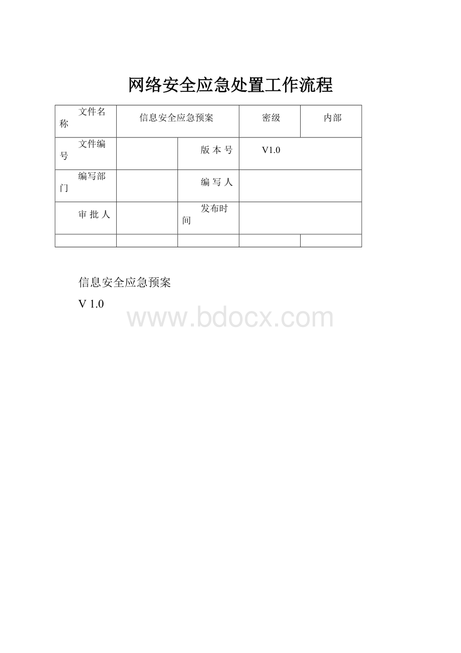 网络安全应急处置工作流程.docx