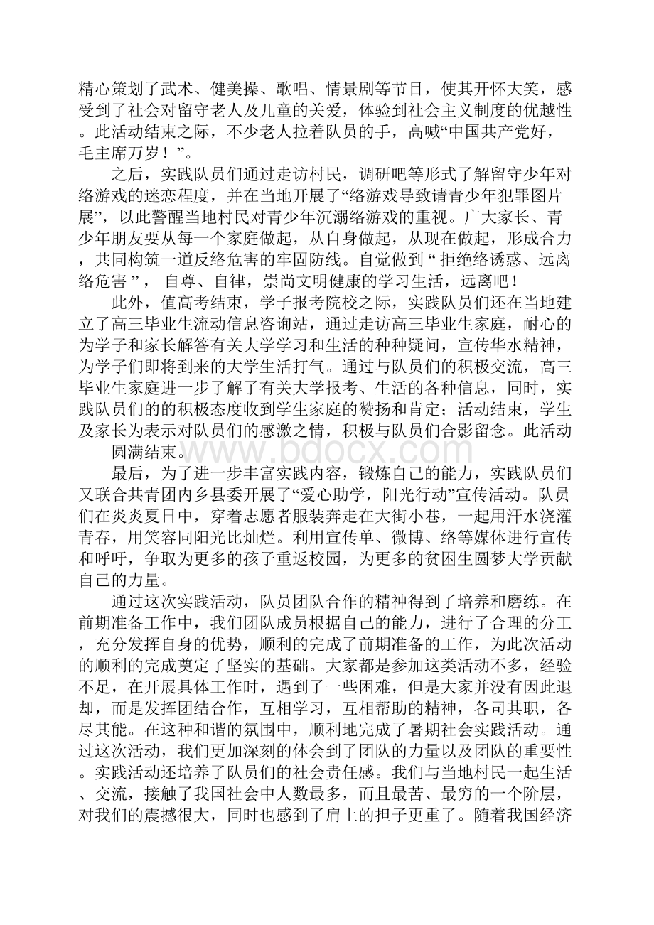 社会实践团队总结.docx_第2页