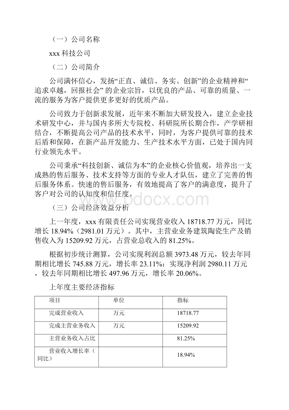 建筑陶瓷项目可行性研究报告.docx_第2页