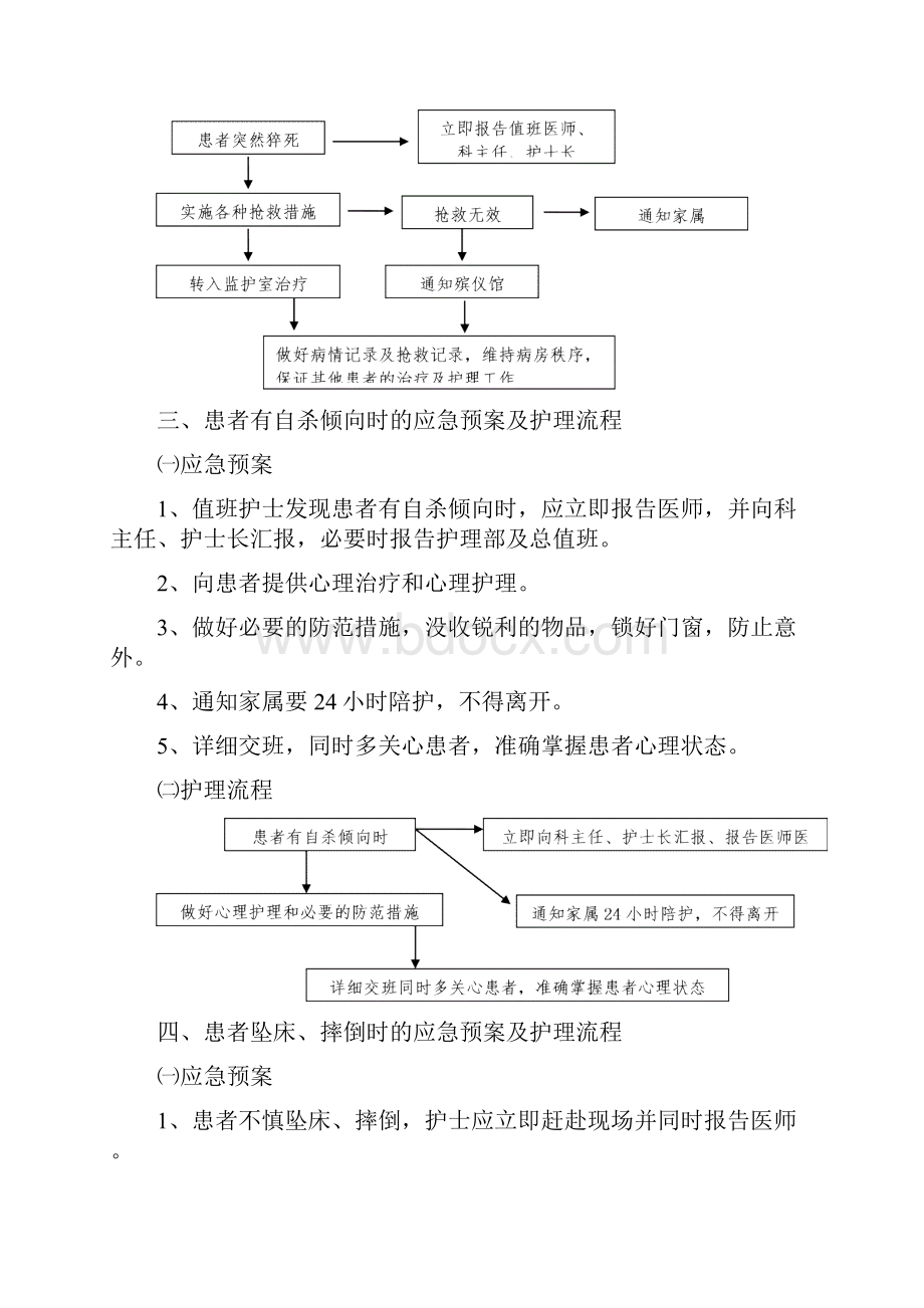 病区护理应急预案及护理流程.docx_第3页