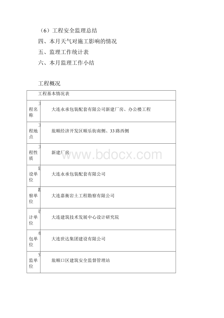 永承办公楼厂房监理月报.docx_第2页