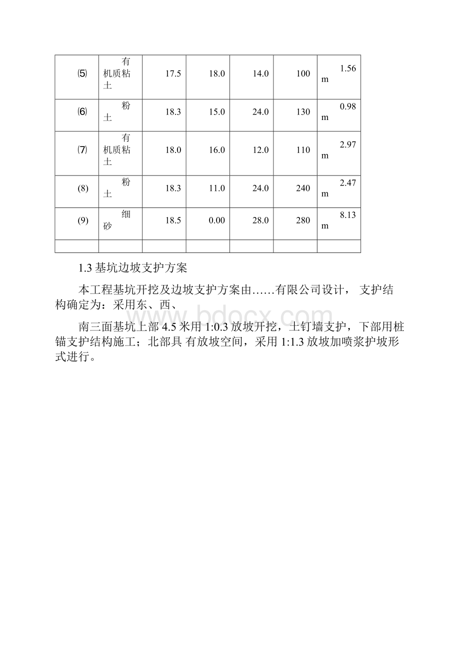 郑州某基坑边坡支护及土方开挖施工方案.docx_第2页