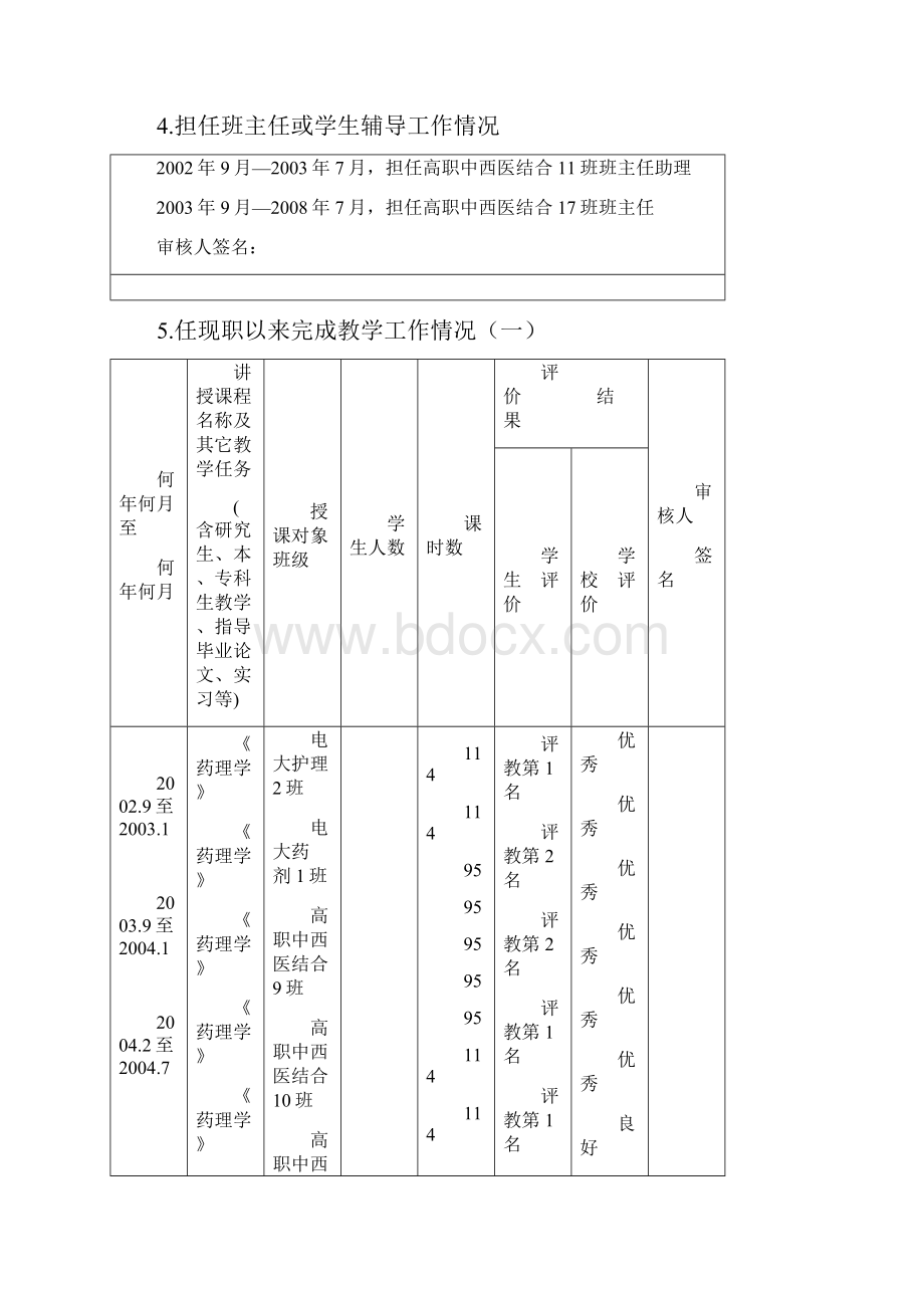 教育教学工作考核表.docx_第3页