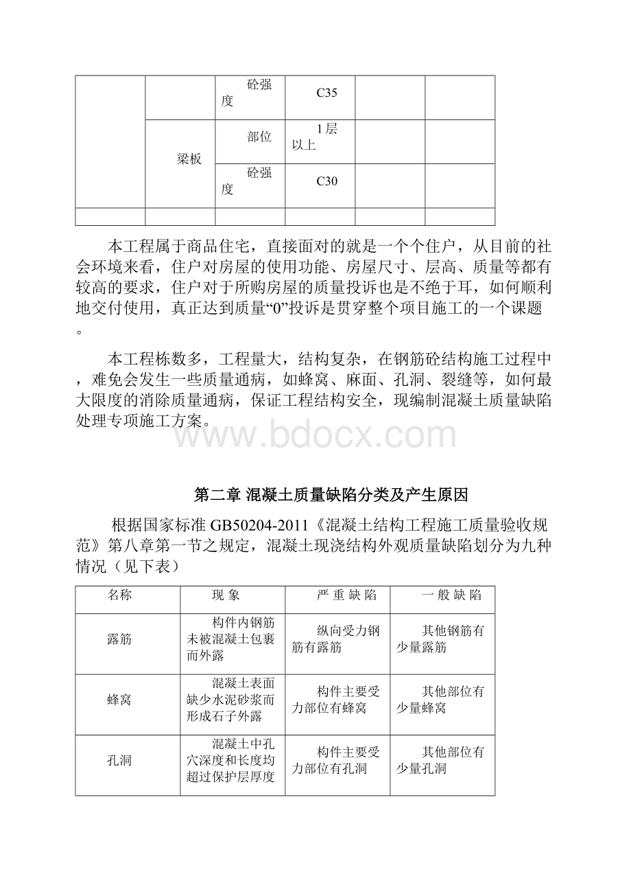 混凝土质量缺陷处理专项方案.docx_第3页