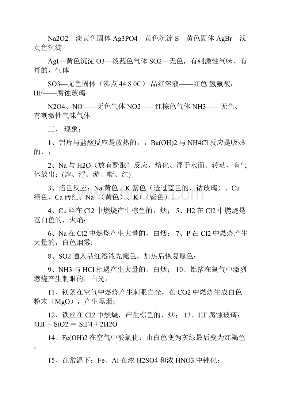 高中化学重要必背知识点详细学业水平考试高考必备.docx_第3页