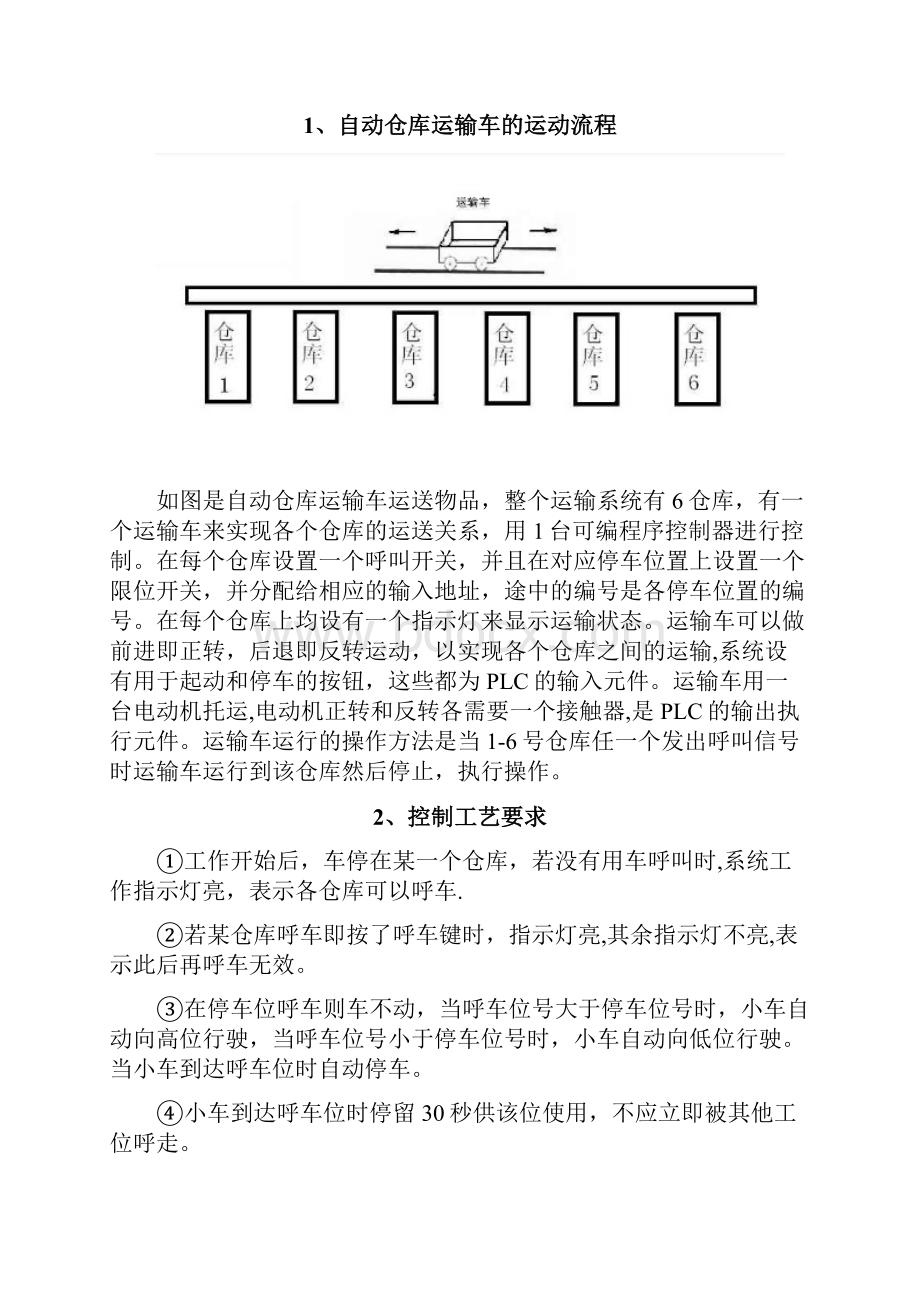 基于PLC自动仓储控制系统设计.docx_第3页