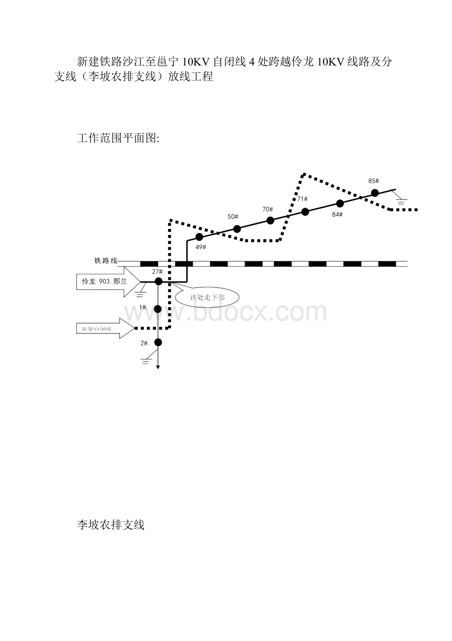 铁路电力线路跨越地方电力线路施工方案.docx_第2页