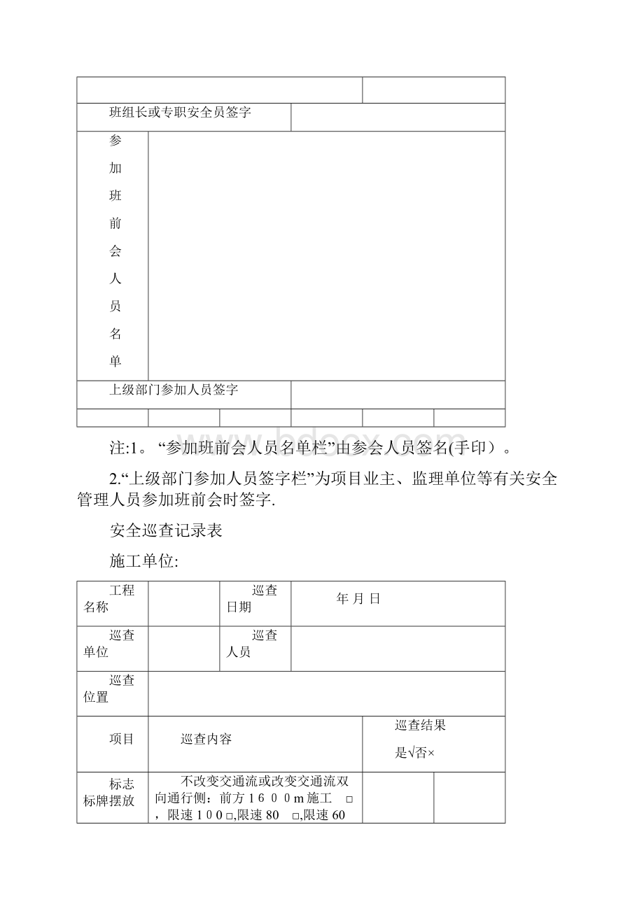 安全巡查记录表.docx_第2页