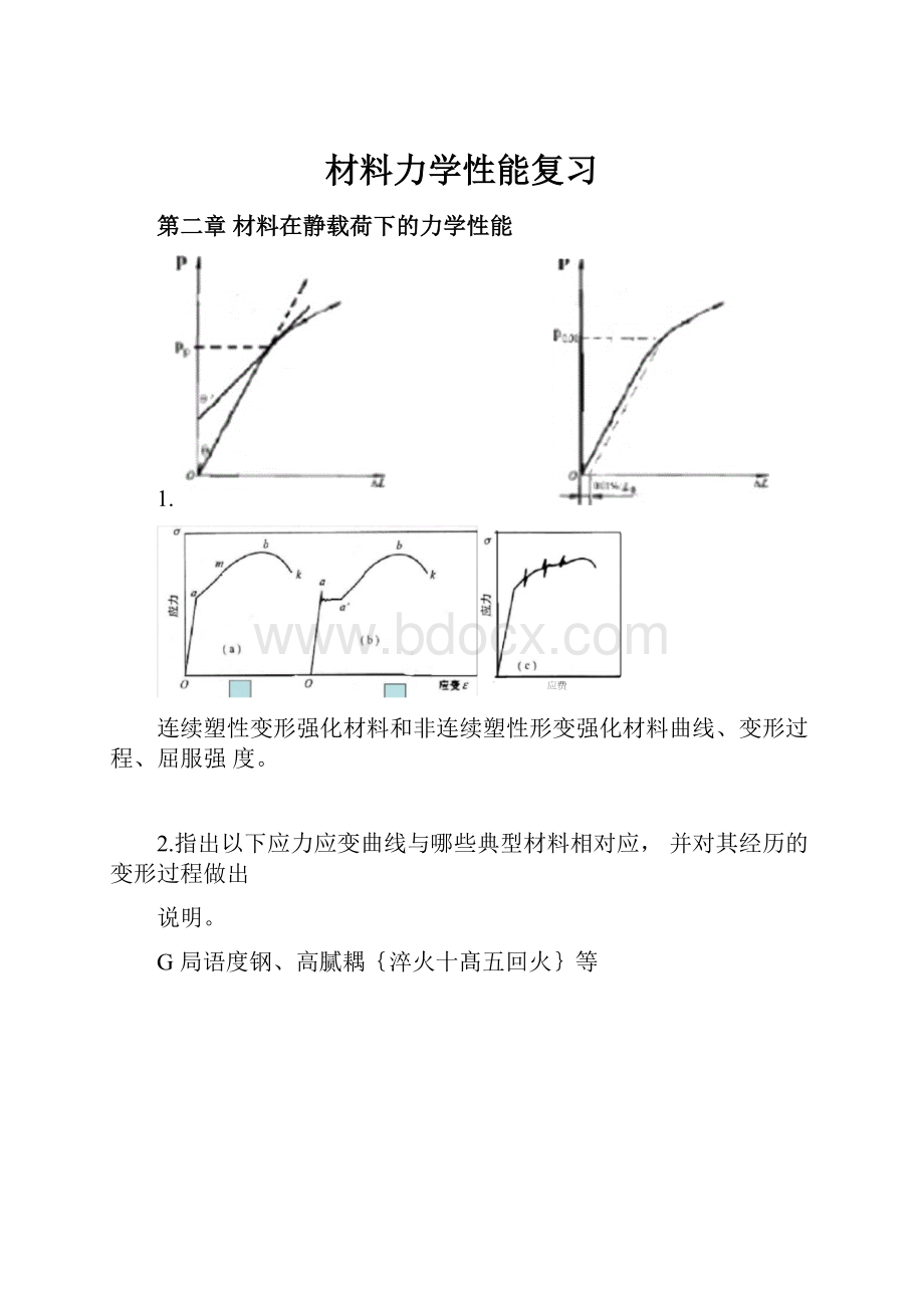 材料力学性能复习.docx