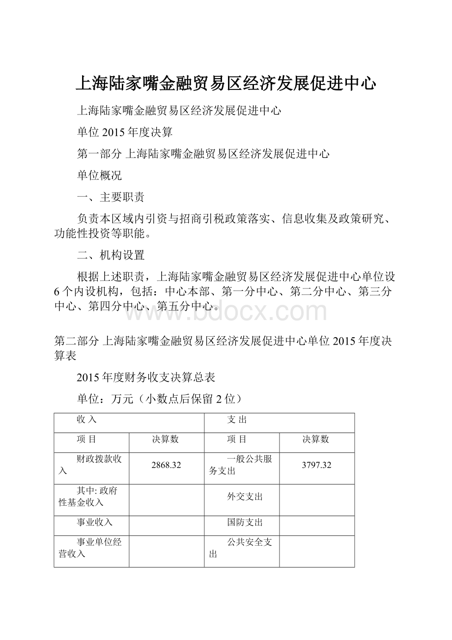 上海陆家嘴金融贸易区经济发展促进中心.docx_第1页