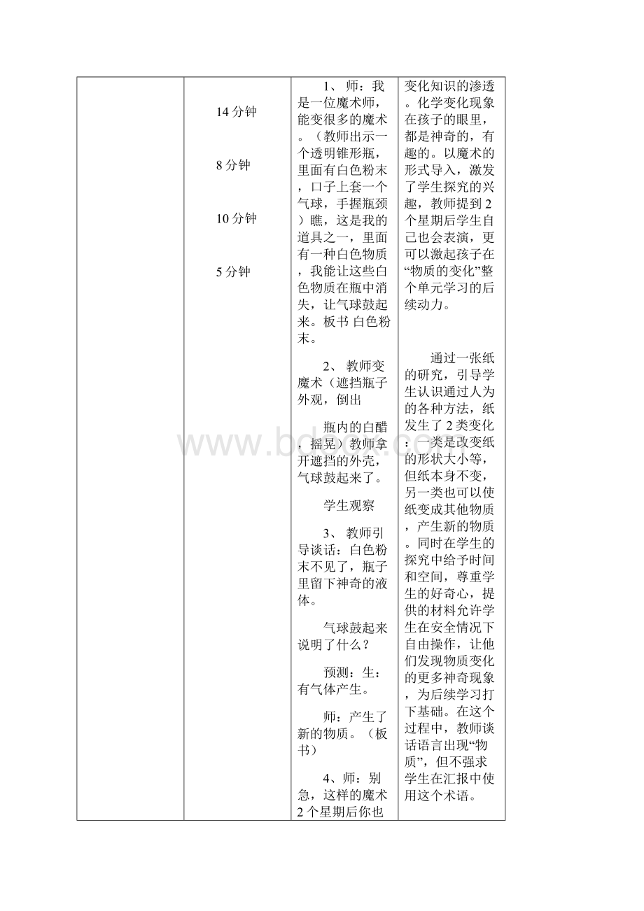 最新教科版小学科学六年级下册《我们身边的物质》公开课教学设计2 1.docx_第3页