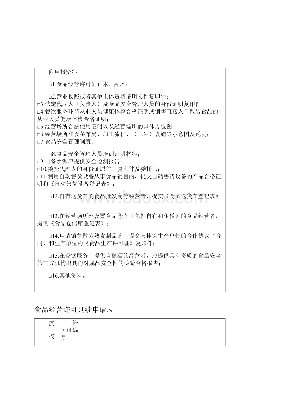 食品经营许可延续申请书.docx_第2页