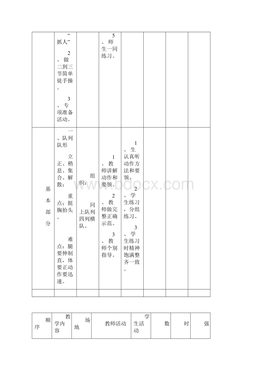 小学一年级体育最新教案.docx_第2页