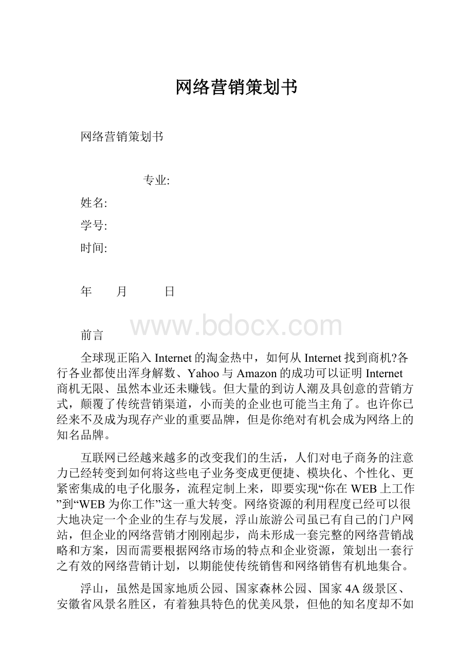 网络营销策划书.docx