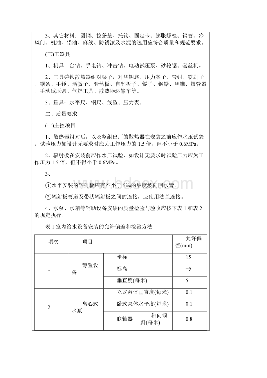 75散热器安装工程技术交底记录.docx_第2页