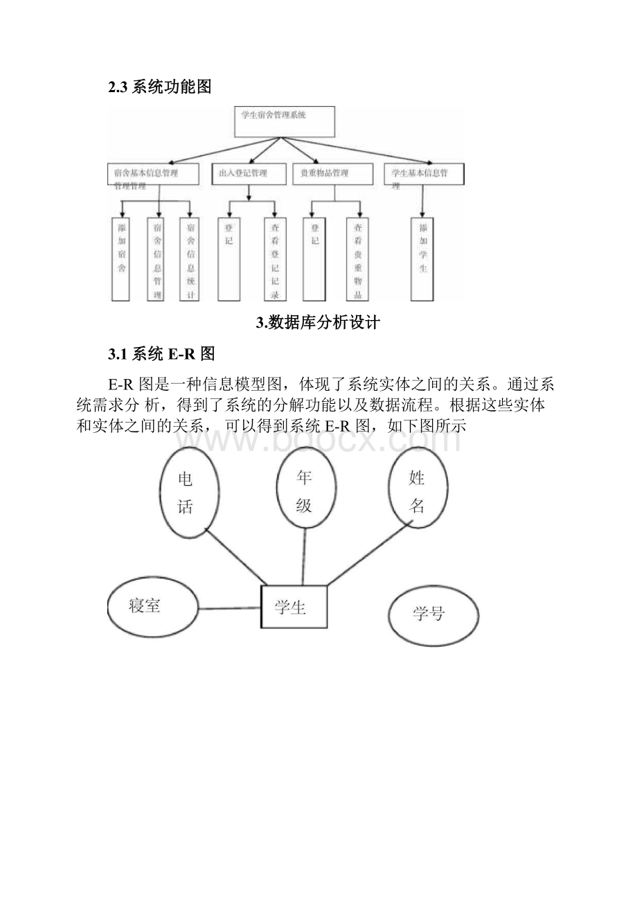 学生宿舍管理系统设计方案.docx_第3页