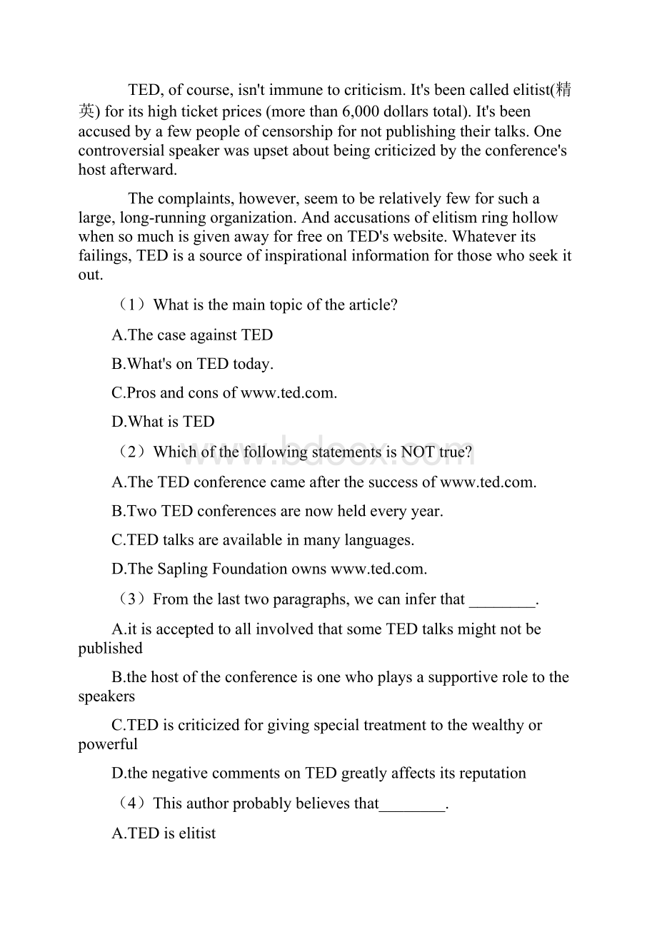 高一英语阅读理解社会文化技巧和方法完整版及练习题.docx_第2页