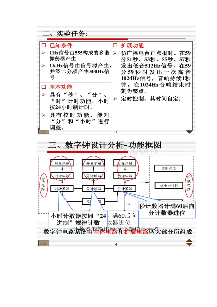 实验5利用计数器设计多功能数字钟161.docx_第2页