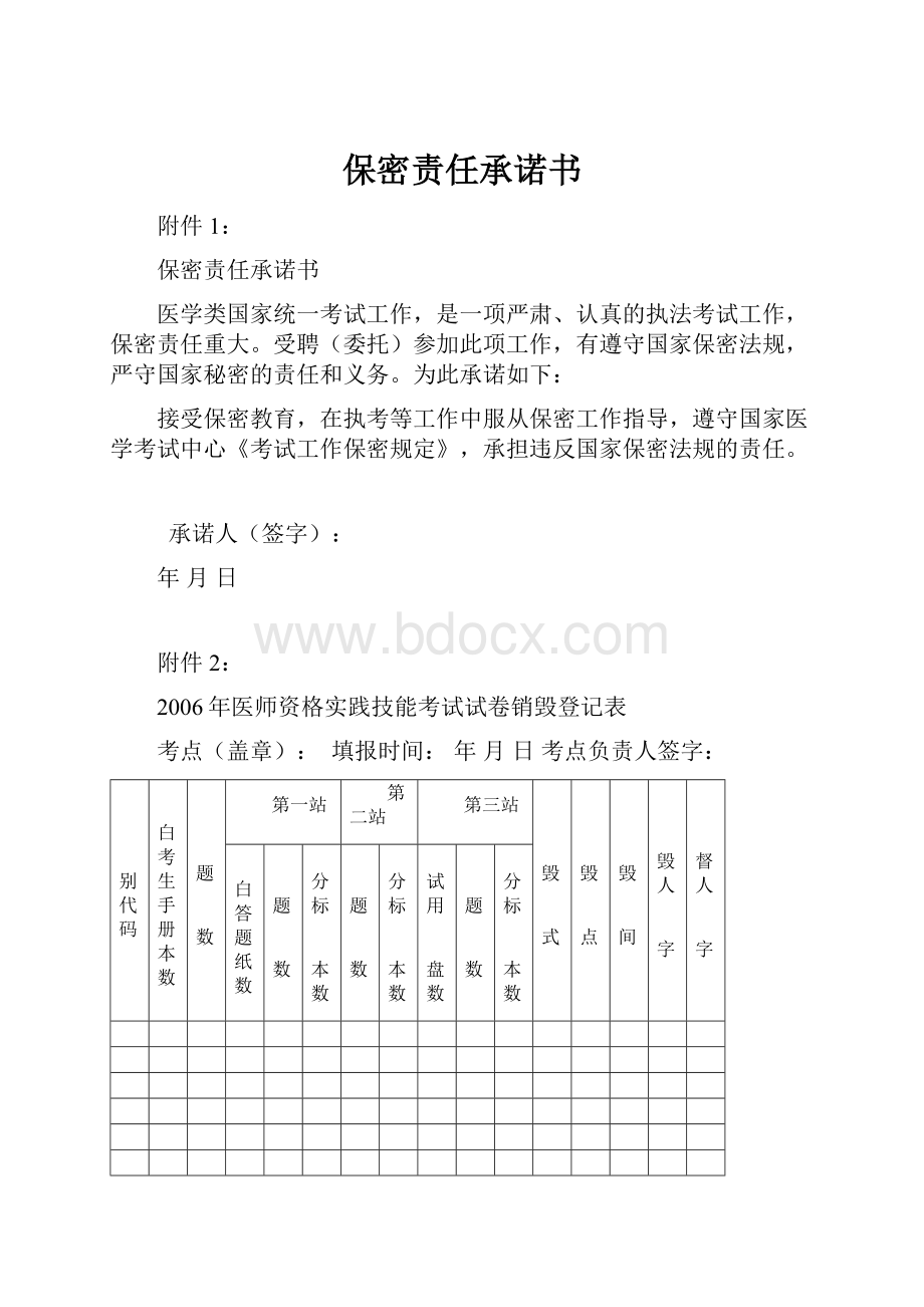 保密责任承诺书.docx