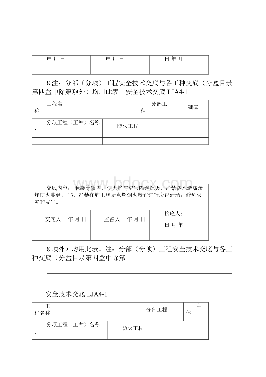 防火工程安全技术交底记录大全.docx_第3页