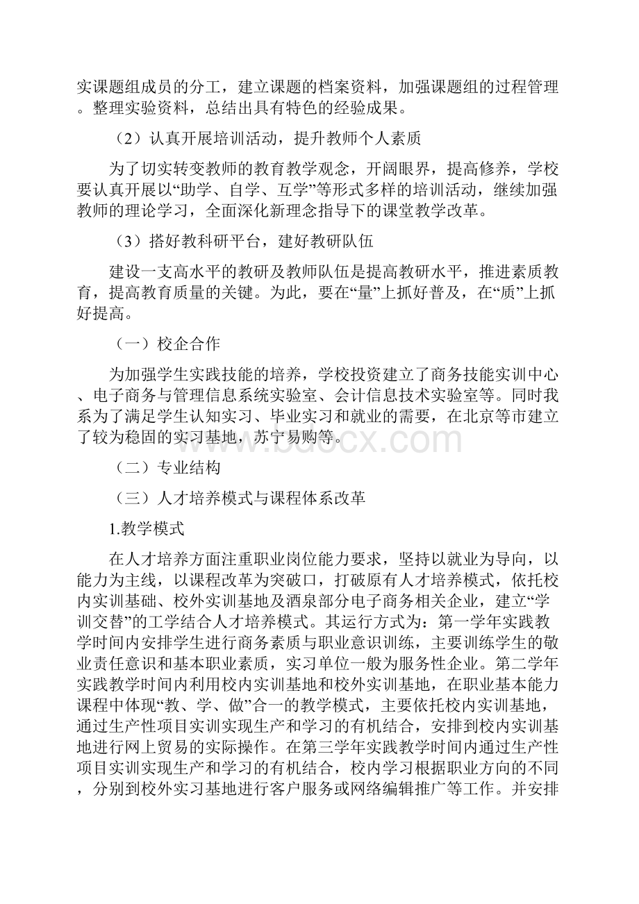 电子商务专业建设规划.docx_第3页