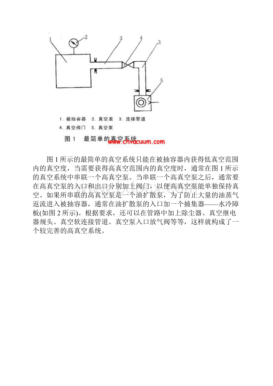 真空系统组成及各种真空泵的工作原理.docx_第2页