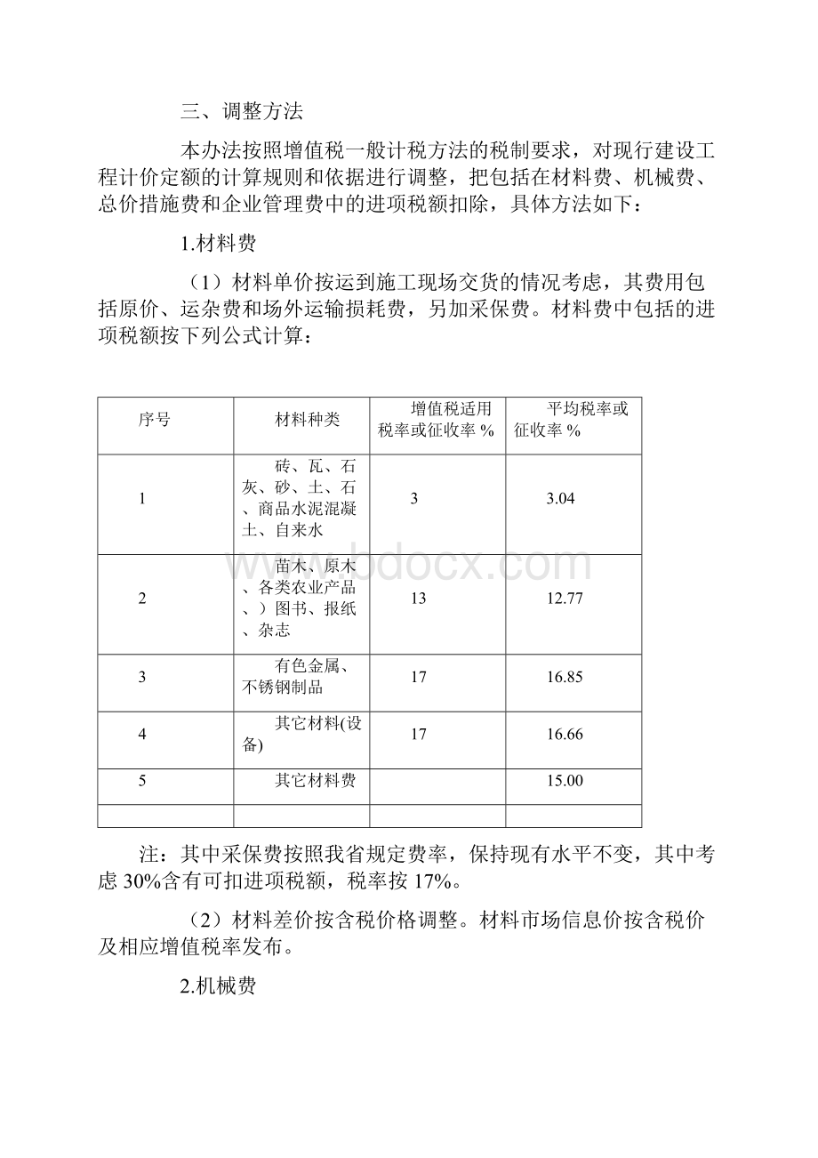 江西省建筑业营改增后现行建设工程计价.docx_第2页