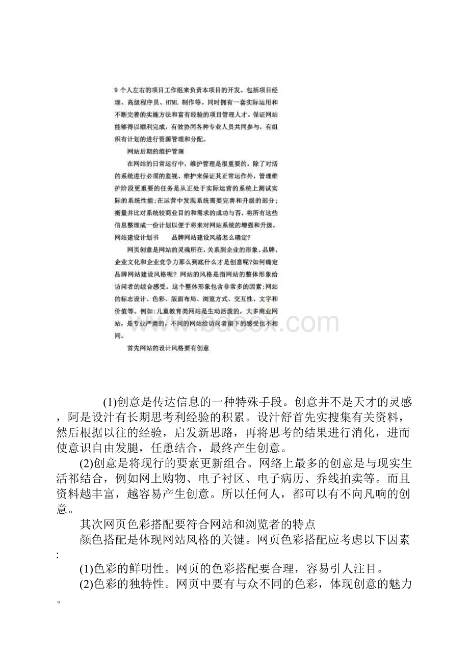 XX年网站建设计划书.docx_第2页