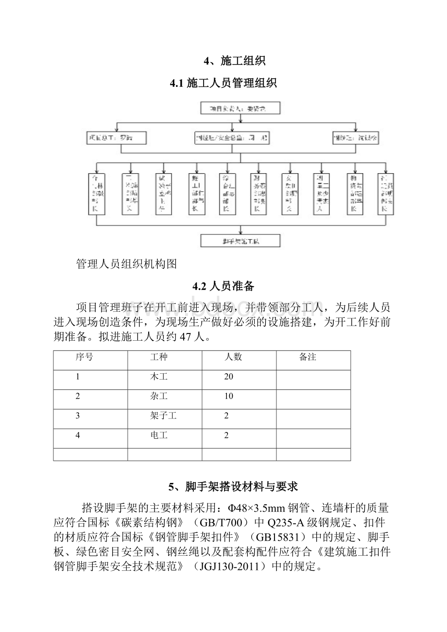 外墙双排脚手架搭设施工组织方案.docx_第3页