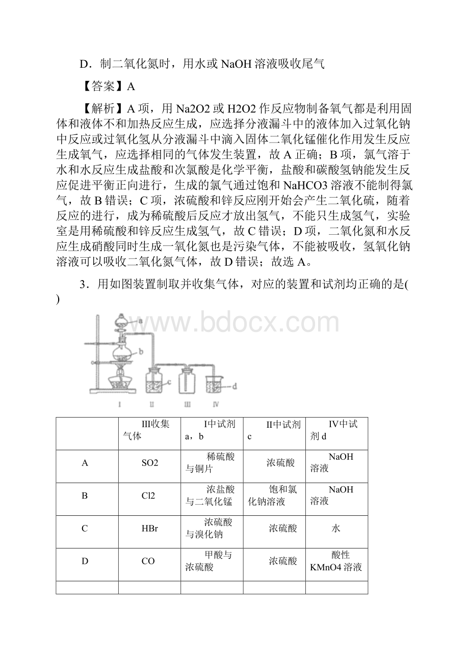 专题04 重要无机物的制备一解析版.docx_第2页