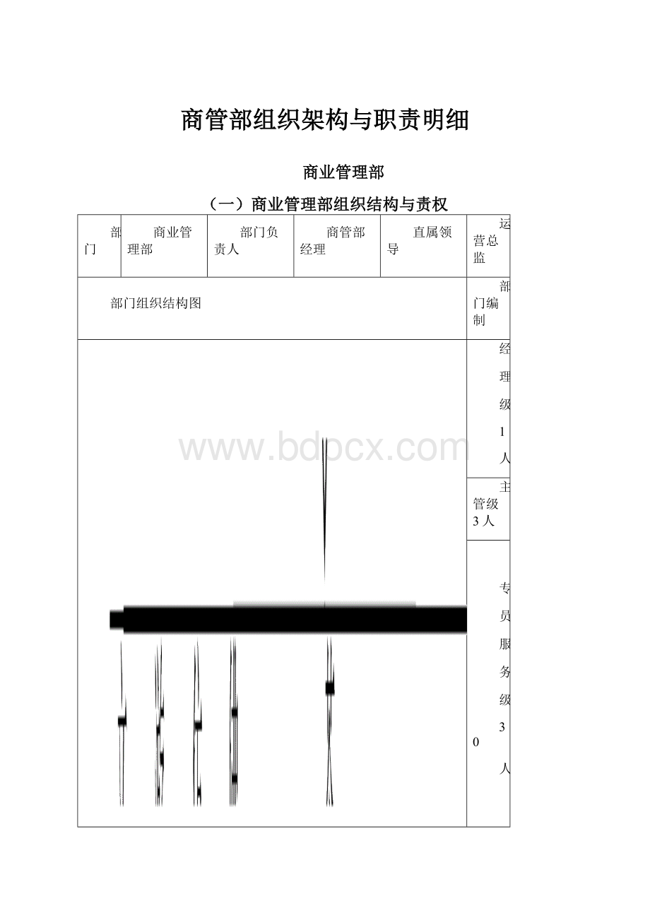 商管部组织架构与职责明细.docx