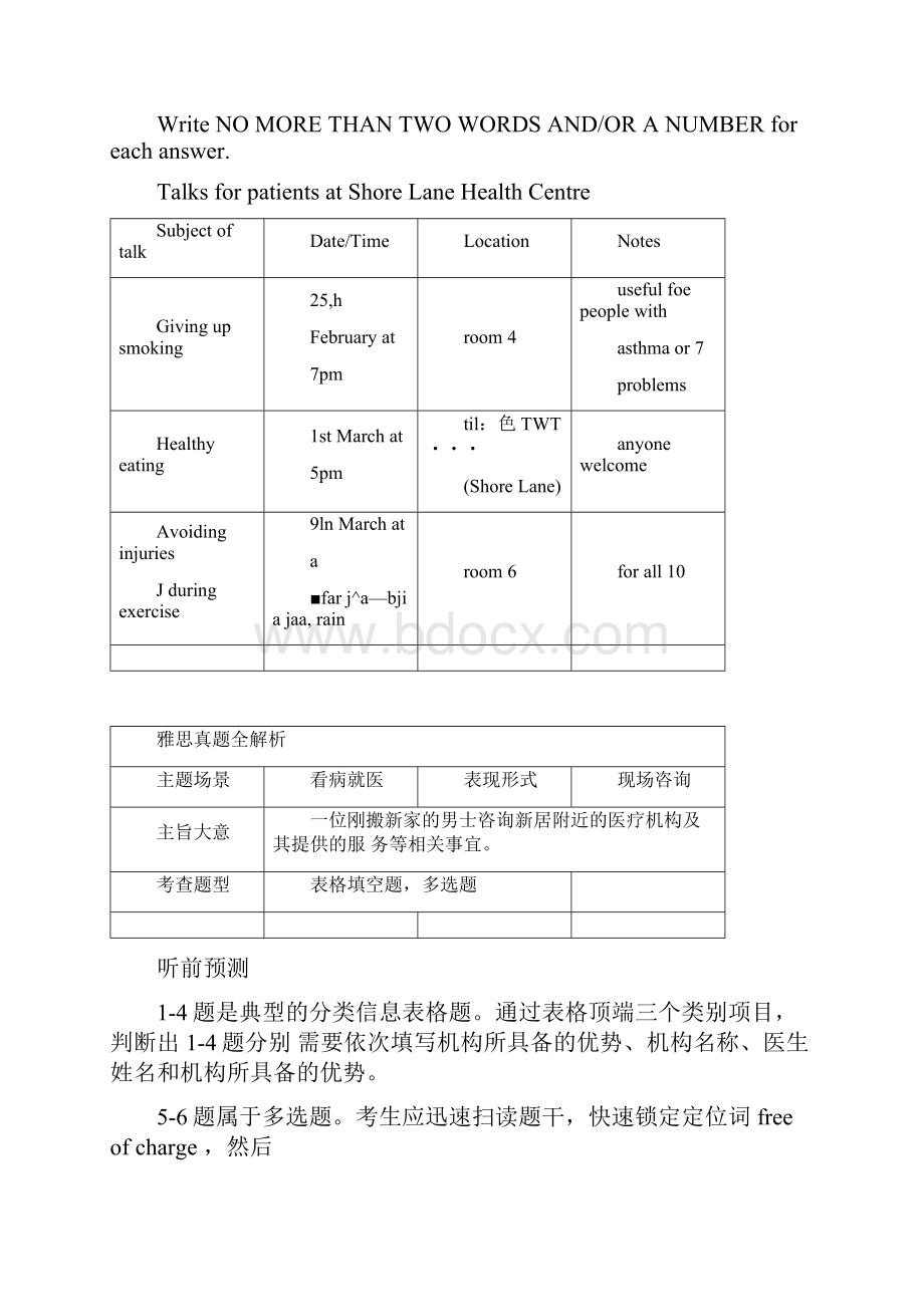 剑桥雅思9真题及解析听力Test4.docx_第2页