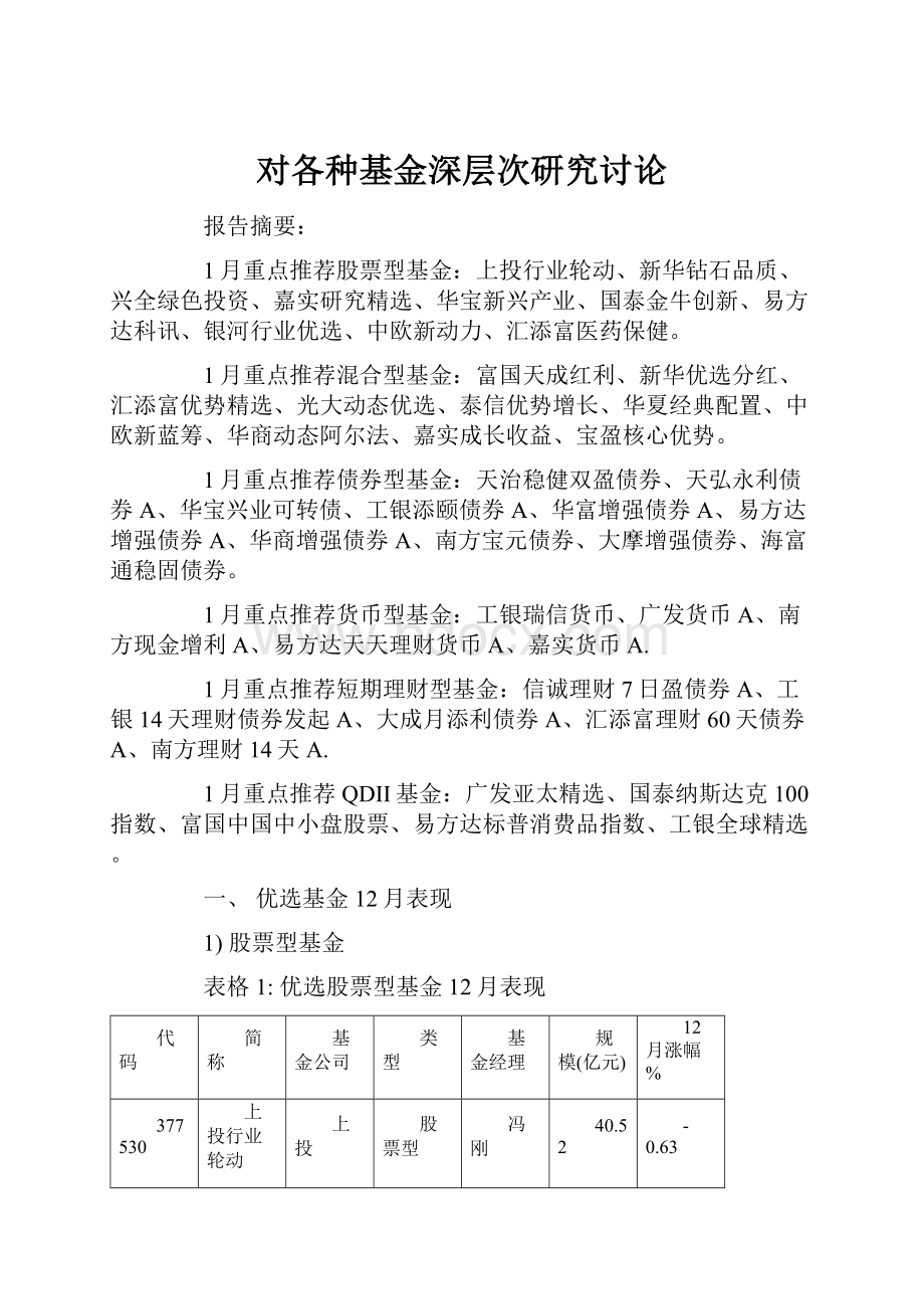 对各种基金深层次研究讨论.docx_第1页