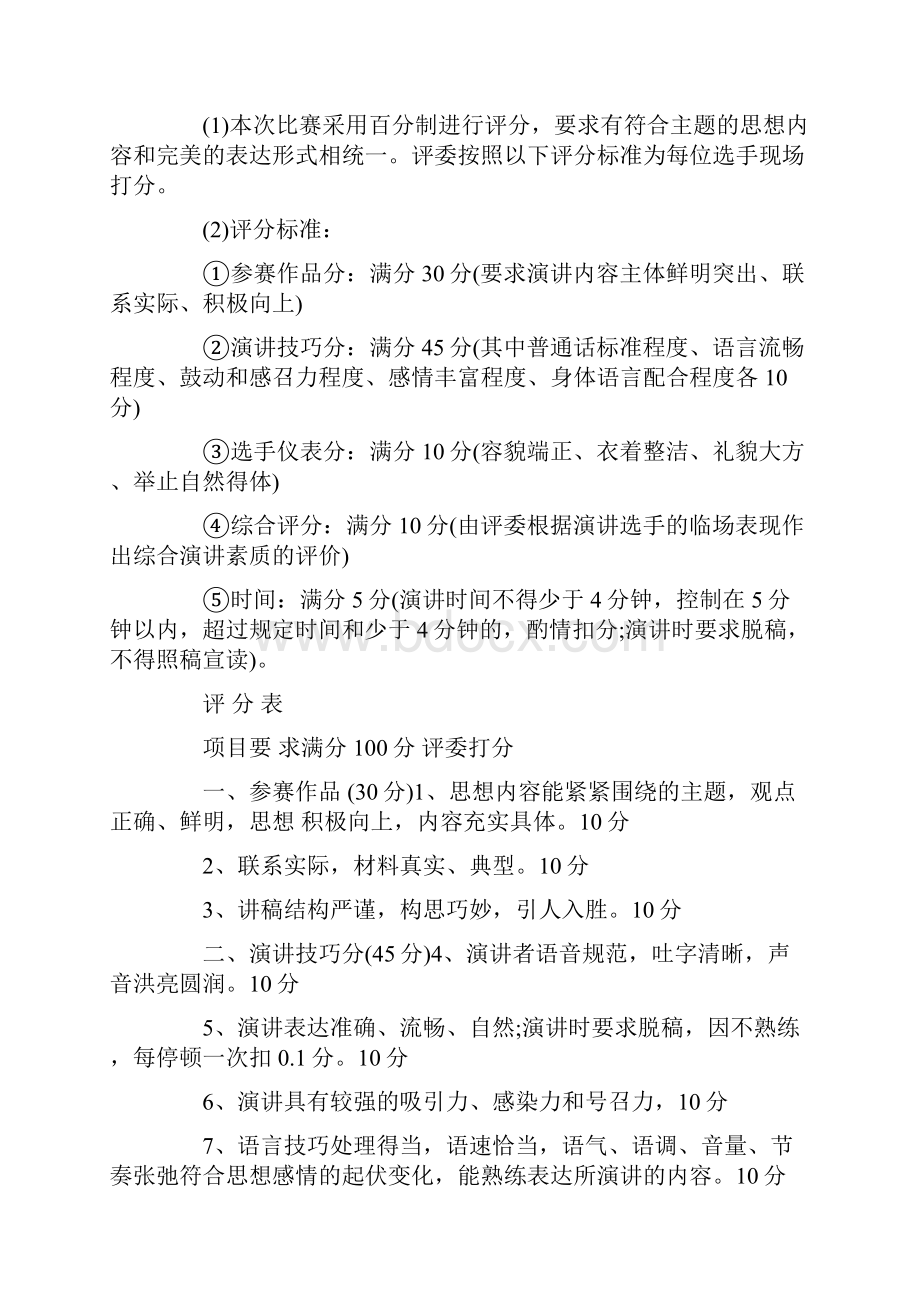 企业演讲比赛活动方案正式版.docx_第3页