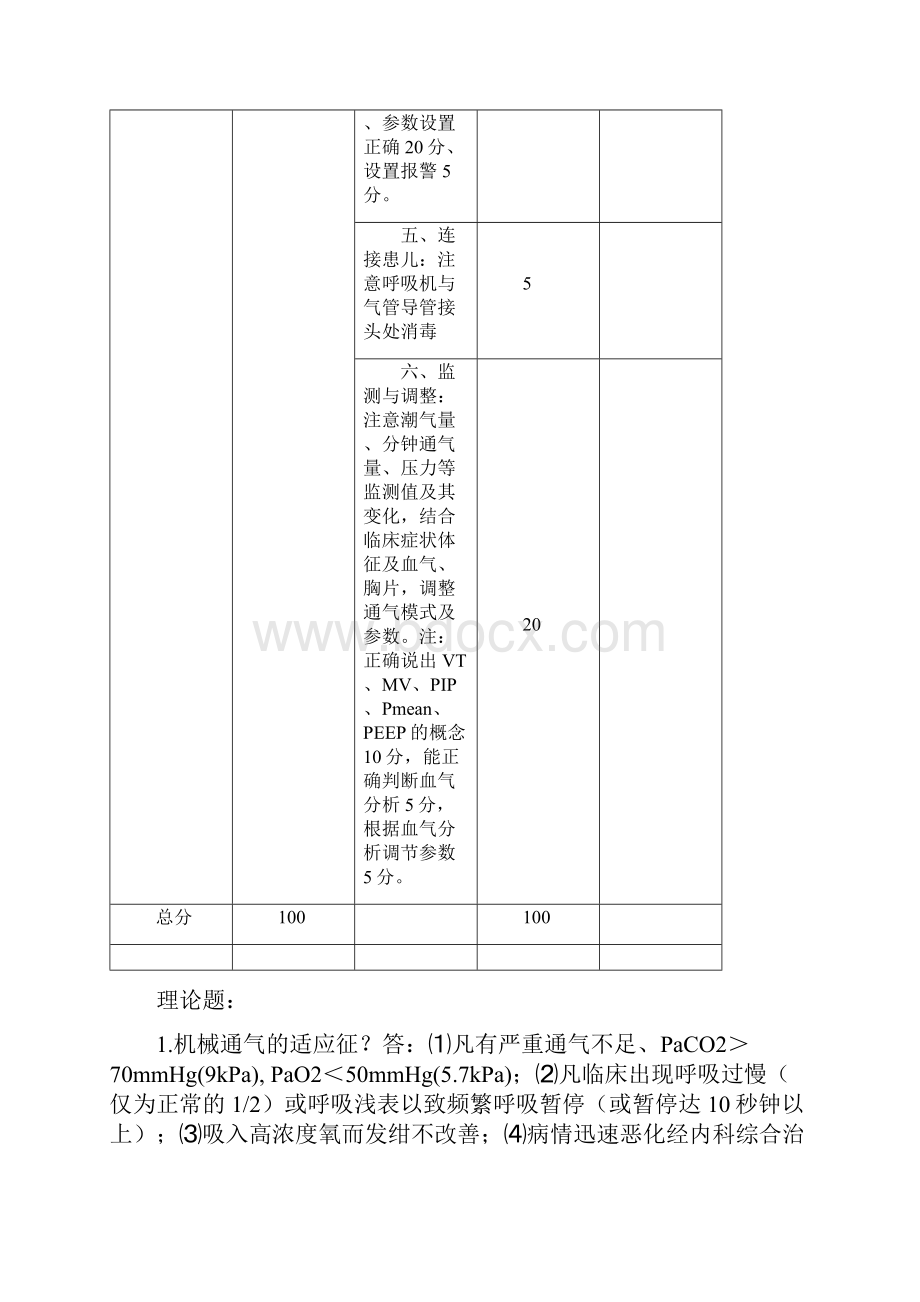 儿科部分临床实践技能步骤及评分标准.docx_第3页