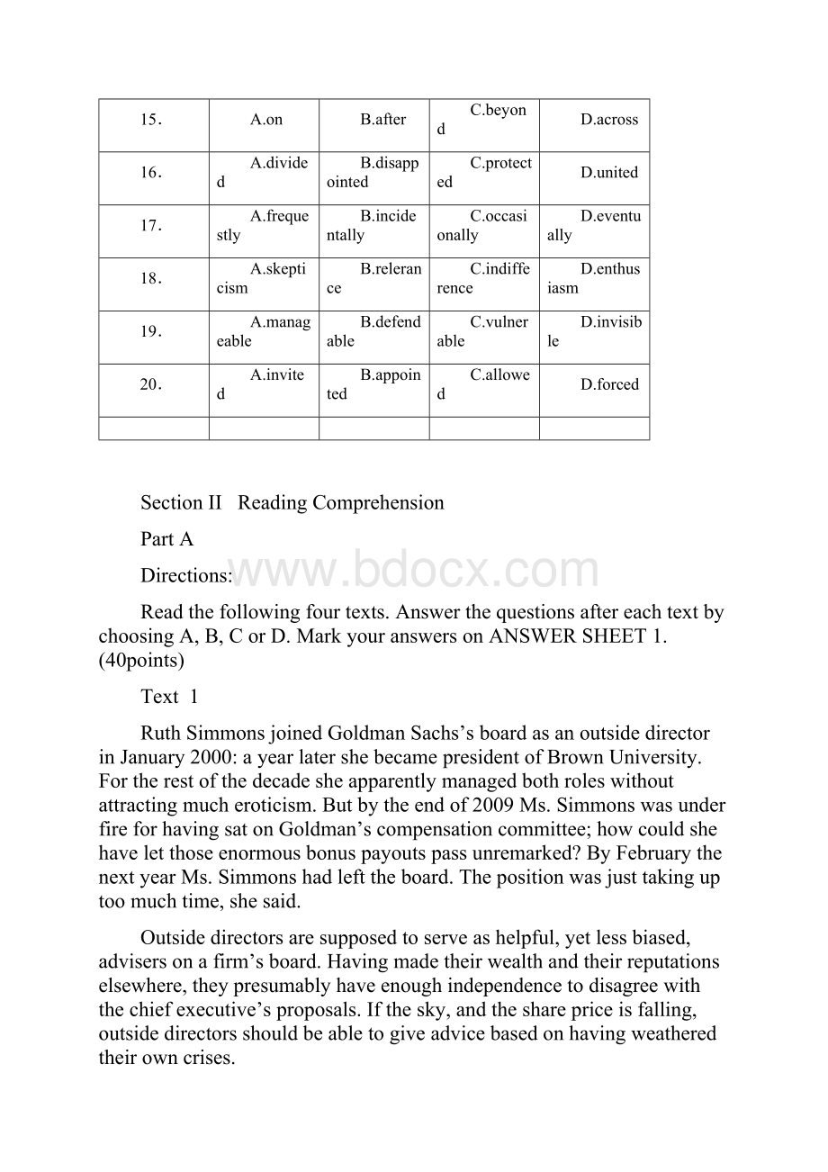 全国硕士研究生入学统一考试英语二试题.docx_第3页