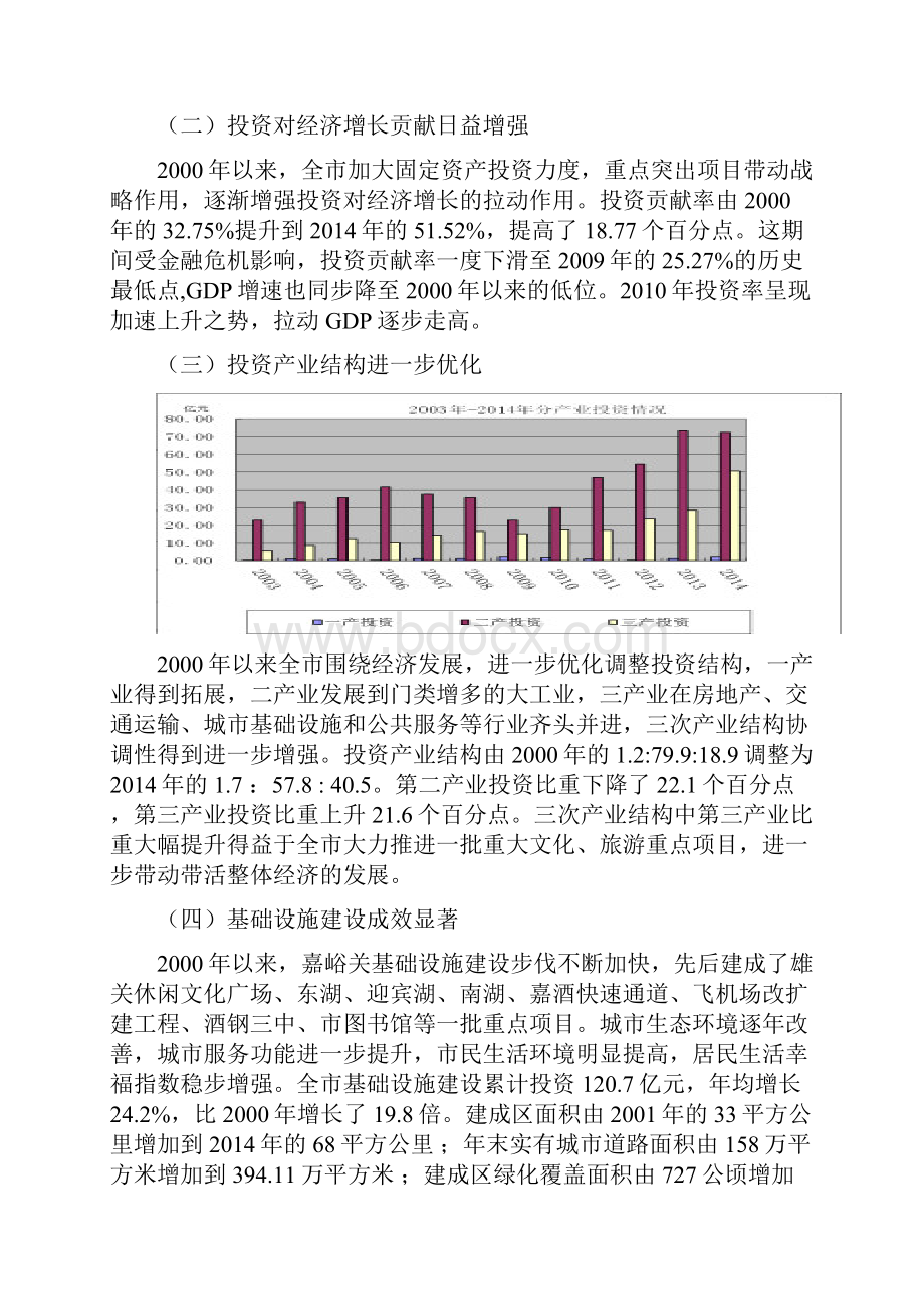 嘉峪关投资与经济增长的实证分析.docx_第2页